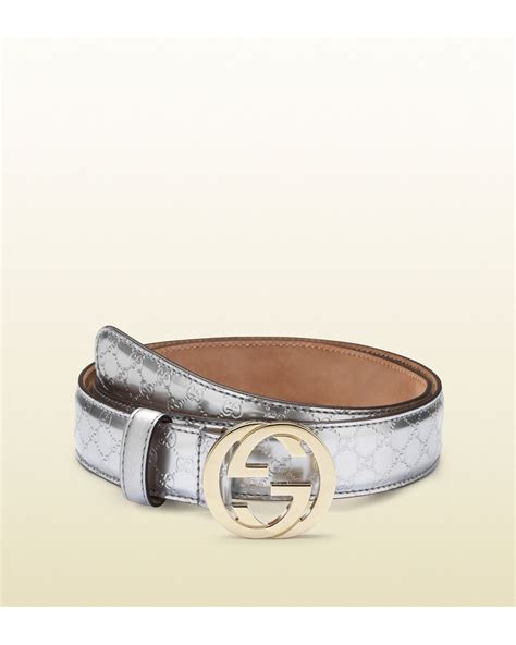 gucci supreme pattern belt|Gucci belt with silver buckle.